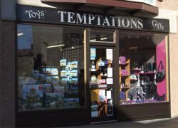 Photograph of Temptations - Shop Closed