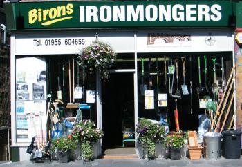 Photograph of Birons Ironmongers