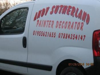 Photograph of Andy Sutherland Painter and Decorator