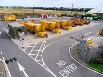 Photograph of Wick Recycling Centre
