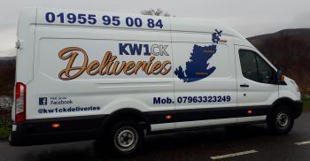 Photograph of KW1CK Deliveries