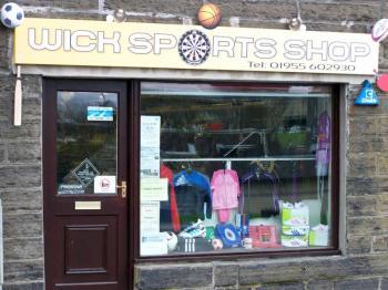 Photograph of Wick Sports Shop