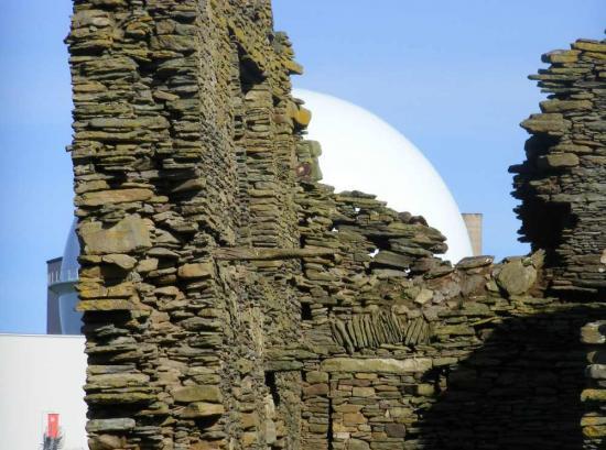 Photograph of Structural Survey On Dounreay Castle As Deterioration Noted