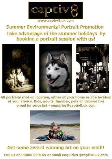 Photograph of Summer Portraits Promotion By John Baikie At captiv8