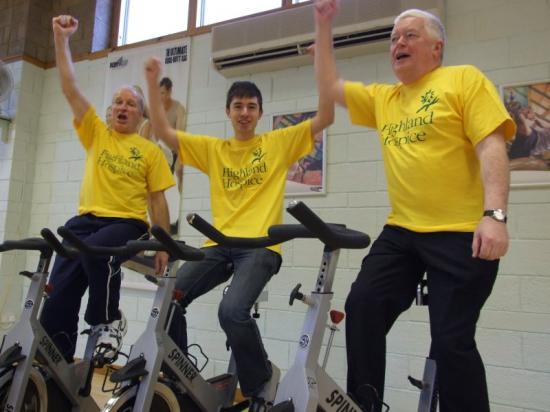 Photograph of Highland Council Can Get On Their Bike For Hospice!