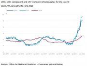 Thumbnail for article : Consumer Price Inflation, UK June 2022