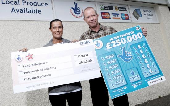 Photograph of Thurso Couple Scratch Their Way To A £250k Win