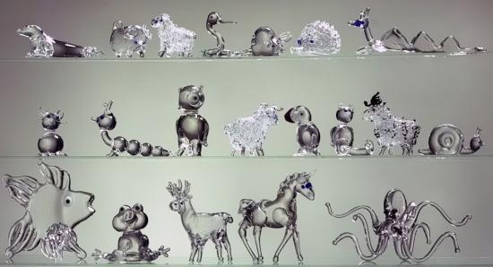 Photograph of UNIQUE GLASS SCULPTURES FOR CHRISTMAS OR ANY TIME