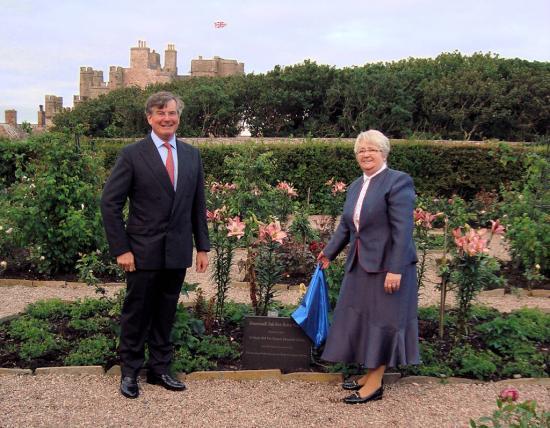 Photograph of Castle of Mey Opens Jubilee Rose Garden