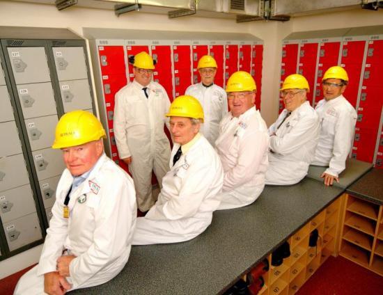 Photograph of Retired Dounreay Workers Check Out The Changes