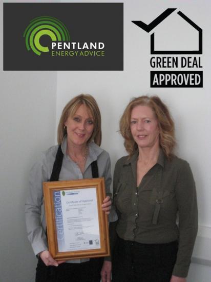Photograph of Pentland Energy Advice becomes a Green Deal Approved Organisation