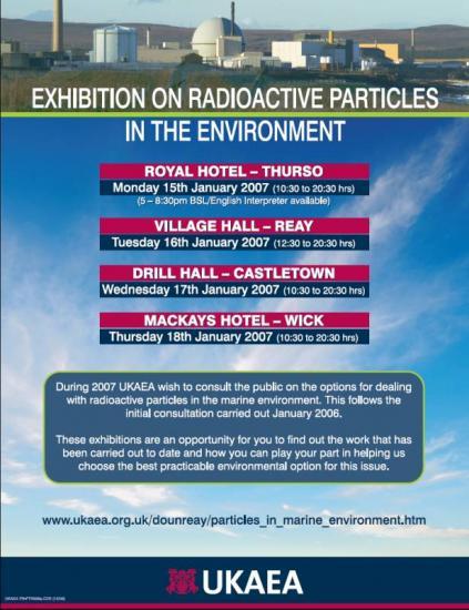 Photograph of Public Invited To Exhibitions About Particles