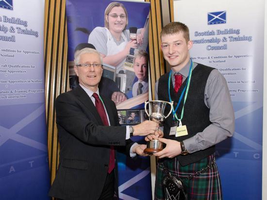 Photograph of Caithness Apprentice Scoops Top Civil Engineering Apprentice Award