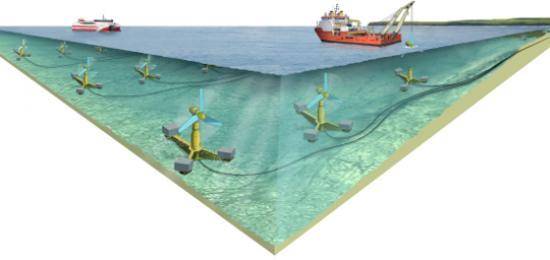 Photograph of World's largest tidal project surges forward