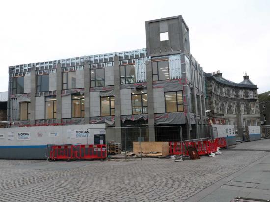 Photograph of Caithness House chosen as name for new Wick Offices