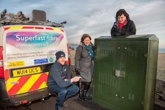Photograph of Next generation fibre broadband is available now to the first customers in Wick and Thurso