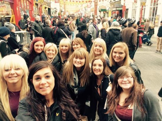 Photograph of Beauty students attend UK's leading beauty event in London