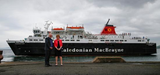 Photograph of CalMac secures ferry contract
