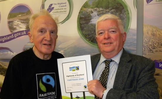Photograph of Highlands of Scotland renews Fairtrade status