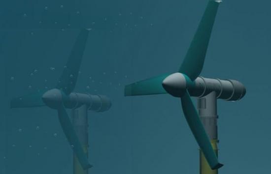 Photograph of MeyGen signs ground-breaking deal to combine wind and tidal power output