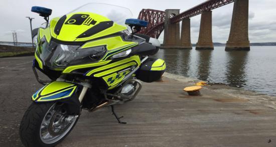 Photograph of New Police Speed Safety Camera Motorcycle