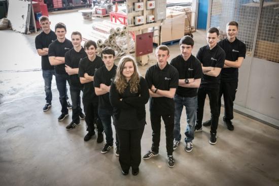 Photograph of 10 New Apprentices Start At Dounreay