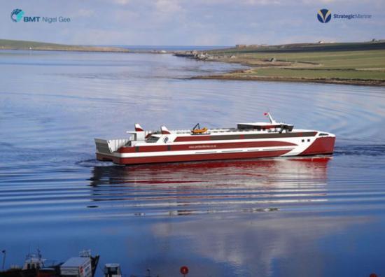 Photograph of Bmt Nigel Gee Secures 85m Ropax Ferry Contract For Pentland Ferries