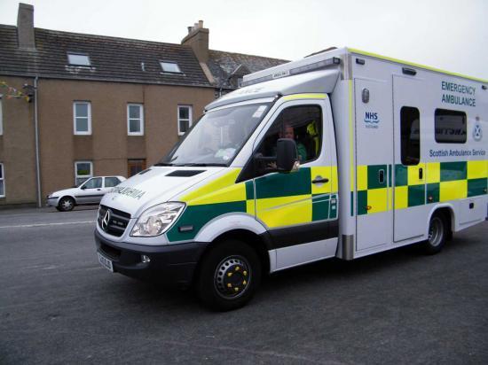 Photograph of New ambulance funding for Caithness