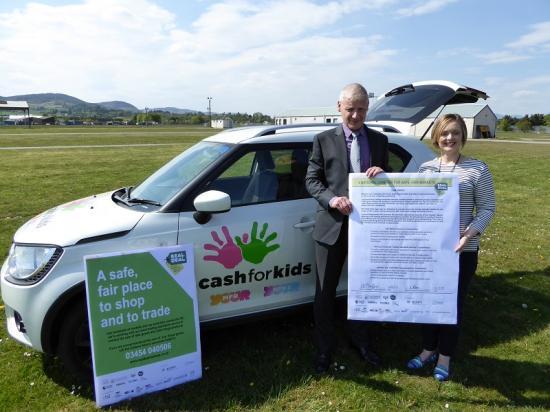 Photograph of Moray Firth Radio Cash for Kids joins forces with Trading Standards in the Real Deal Scheme