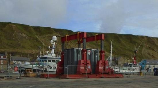 Photograph of Transformers Arrive At Scrabster For The £1.1bn Caithness-Moray project