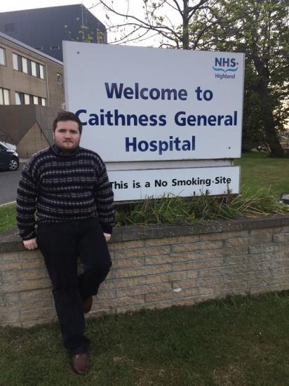 Photograph of Struan Mackie Speaks Out On Caithness maternity and care in your community