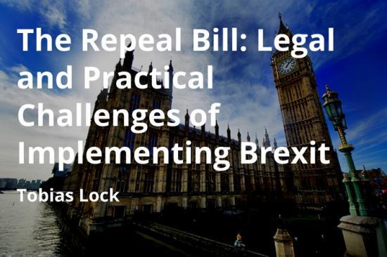 Photograph of The Repeal Bill - New Policy Paper from Scottish Centre on European Relations