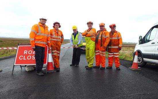 Photograph of Killimster Moss Road Opening