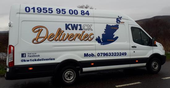 Photograph of New Delivery Service Gets Moving - KW1CK