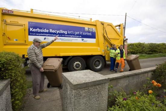 Photograph of Caithness Recycling Service Expands