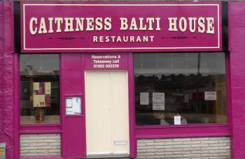 Photograph of Caithness Balti House