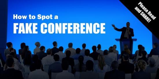 Photograph of Been Invited To An Interesting Conference? Many Are Fake Run By Scammers