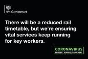 Thumbnail for article : Reduced Rail Timetable Agreed To Protect Train Services And Staff