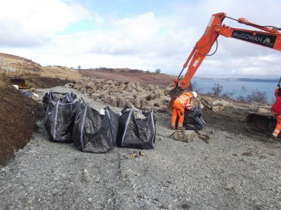 Photograph of Works at two of Skye's most iconic tourist sites to restart after lockdown eased