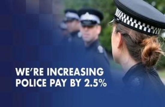 Photograph of Police To Receive 2.5% Pay Increase