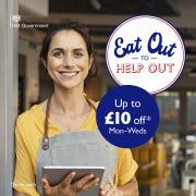 Thumbnail for article : Eat Out To Help Out - Look For The Logo - Up To £10 Off Every Meal Mon - Wed