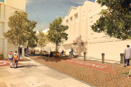 Photograph of New designs for Wick High Street