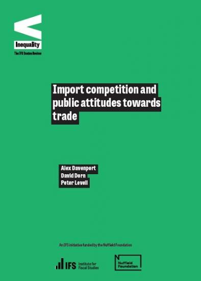 Photograph of Import competition and public attitudes towards trade
