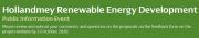 Thumbnail for article : Hollandmey Renewable Energy Development - Public Information Event