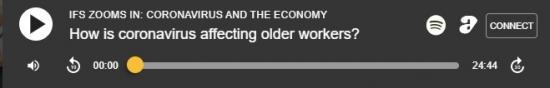 Photograph of Podcast | How Is Coronavirus Affecting Older Workers?