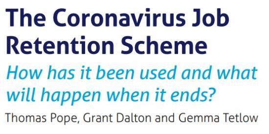 Photograph of The Coronavirus Job Retention Scheme - How Has It Been Used And What Will Happen When It Ends?