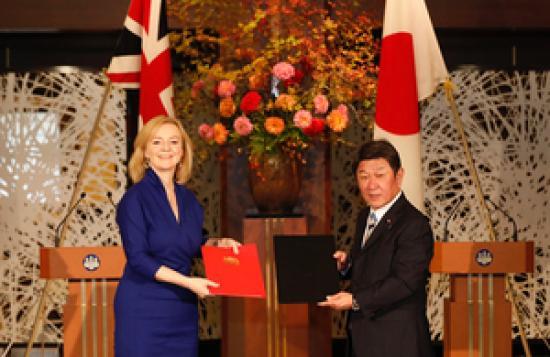 Photograph of UK And Japan Sign Free Trade Agreement