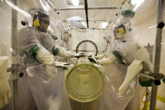 Photograph of Mr Muscle Helps Dounreay Clean-up