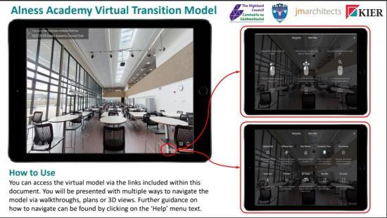 Photograph of Alness Academy Pupils Are Welcomed Into Their New School Building