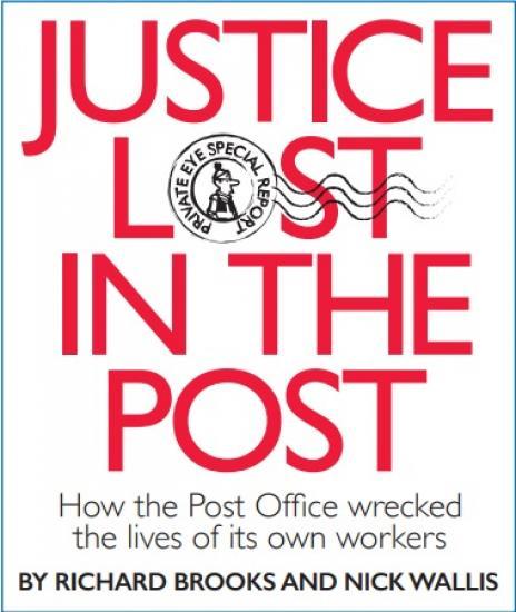 Photograph of Justice Lost In the Post - The Scandal of Sub-postmasters in the UK - Finally a public enquiry